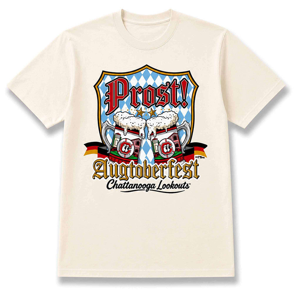Prost Augtoberfest Chattanooga Lookouts Beer Shirt Unique Gift For Brothers - Merchluma