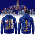 Vaqueros de Bayamon 2026 Champions List Players Back to Back Hoodie Vaqueros de Bayamon Merch - Merchluma