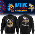 Minnesota Vikings Merch Native American Heritage Month Sweatshirt Great Football Gifts - Merchluma