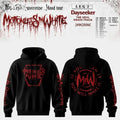 Motionless In White Summer Tour 2026 Hoodie Blood Tour Graphic Apparel Motionless In White Merch - Merchluma