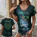 Michael Jackson Rock With You V-Neck Shirt Michael Jackson Merch Music Fan Gift For Her - Merchluma