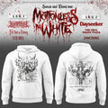 Motionless In White Summer Tour 2026 Hoodie The Sweat And Blood Tour MIW Merch White Hoodie - Merchluma