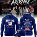 New York Giants X BTS World Tour Arirang Hoodie NY Giants Merch Presents For Football Fans - Merchluma