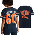 Victoria Secret NFL Merch 2026 Touchdown 1960 Denver Broncos Campus T-Shirt Broncos Merch - Merchluma
