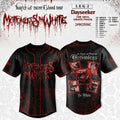 Motionless In White The Sweat And Blood Tour 2026 Baseball Jersey MIW Merch Music Lover Gift - Merchluma