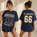 Off Campus Merch 2026 Briar Di Laurentis #66 T-Shirt Off Campus Book Lover Gift - Merchluma