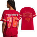 Victoria Secret NFL Merch 2026 Touchdown 1976 Tampa Bay Buccaneers Campus T-Shirt Fans Gifts - Merchluma