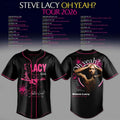 Steve Lacy Oh Yeah Tour 2026 Baseball Jersey Steve Lacy Merch Concert Shirt Music Fan Gift - Merchluma