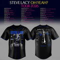 Steve Lacy Oh Yeah Tour 2026 Baseball Jersey Steve Lacy Merch Gifts For Music Lovers - Merchluma
