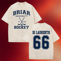 Off Campus Merch 2026 Briar Di Laurentis #66 T-Shirt Off Campus Hockey Fan Gift - Merchluma