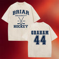 Off Campus Merch 2026 Briar Hockey Graham #44 T-Shirt Off Campus Series Fan Gift - Merchluma