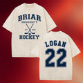 Off Campus Merch 2026 Briar Logan #22 T-Shirt Off Campus Hockey Romance Gift - Merchluma