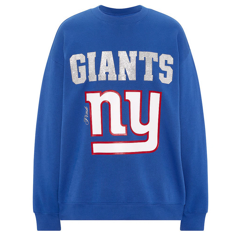 New York Giants Campus Sweatshirt Victoria Secret NFL Merch 2026 Football Fan Apparel - Merchluma