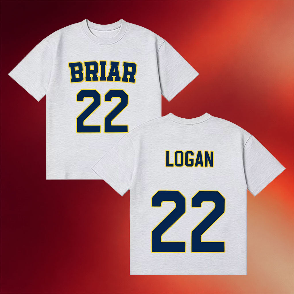 Off Campus Merch 2026 Briar University LOGAN #22 Hockey T-Shirt Gifts For BFF - Merchluma