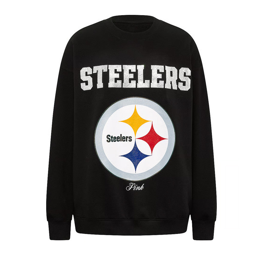 Pittsburgh Steelers Campus Sweatshirt Victoria Secret NFL Merch 2026 Pittsburgh Football Fan Gift - Merchluma