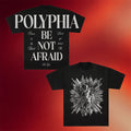 Polyphia Merch 2026 Chrome JC T-Shirt Be Not Afraid Shirt Gift For Rock Lovers - Merchluma