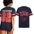 Houston Texans Campus Sweatshirt Victoria Secret NFL Merch 2026 Houston Football Fan Gear - Merchluma