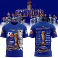 Vaqueros de Bayamon 2026 Champions List Players Back to Back T-Shirt Vaqueros de Bayamon Merch - Merchluma