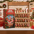 Christmas Flamingo Advent Calendar 24 Days Tropical Flamingo Countdown Box Best Xmas Gifts - Merchluma