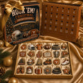 Texas Longhorns Christmas Advent Calendar 24 Days Collectible Ornaments Longhorns Merch Fan Gift - Merchluma