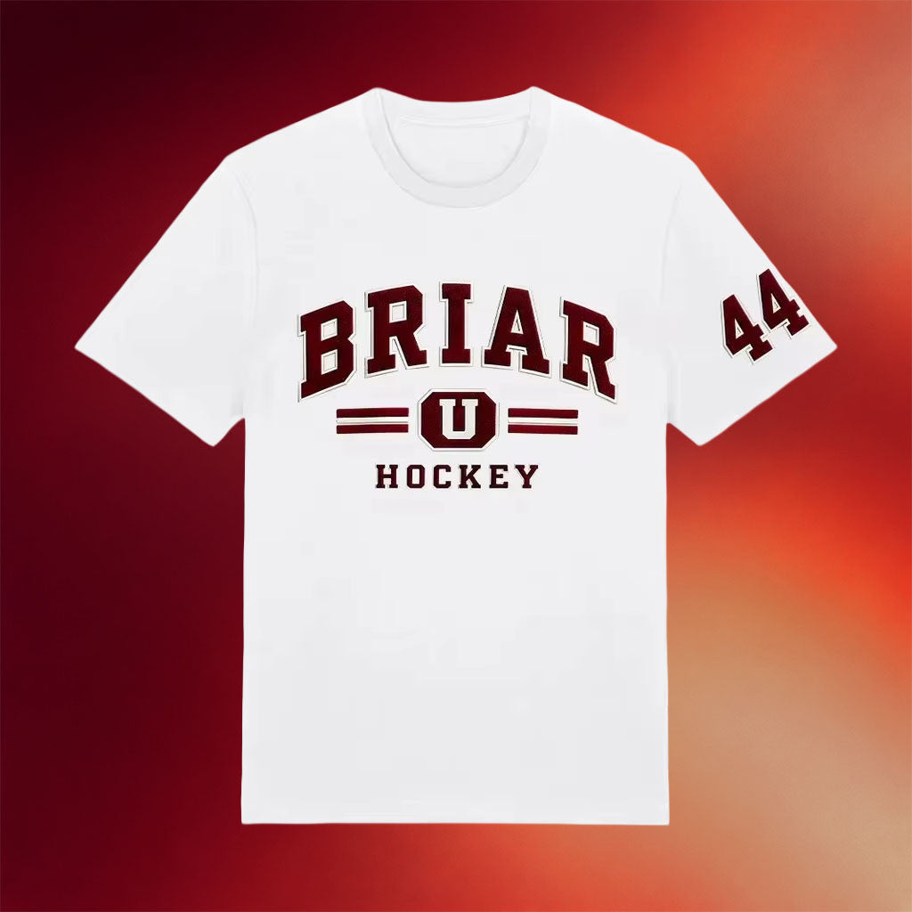 Off Campus Merch 2026 Briar U Hockey #44 T-Shirt Off Campus Book Lover Gift - Merchluma