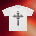 Polyphia Merch 2026 Chrome Cross T-Shirt Be Not Afraid Shirt Presents For Rock Lovers - Merchluma
