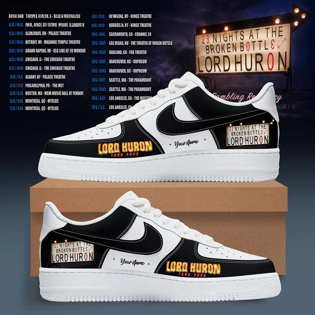 Custom Lord Huron Merch A Rambling Residency Sneakers Lord Huron Tour 2026 Merch Fans Gifts - Merchluma