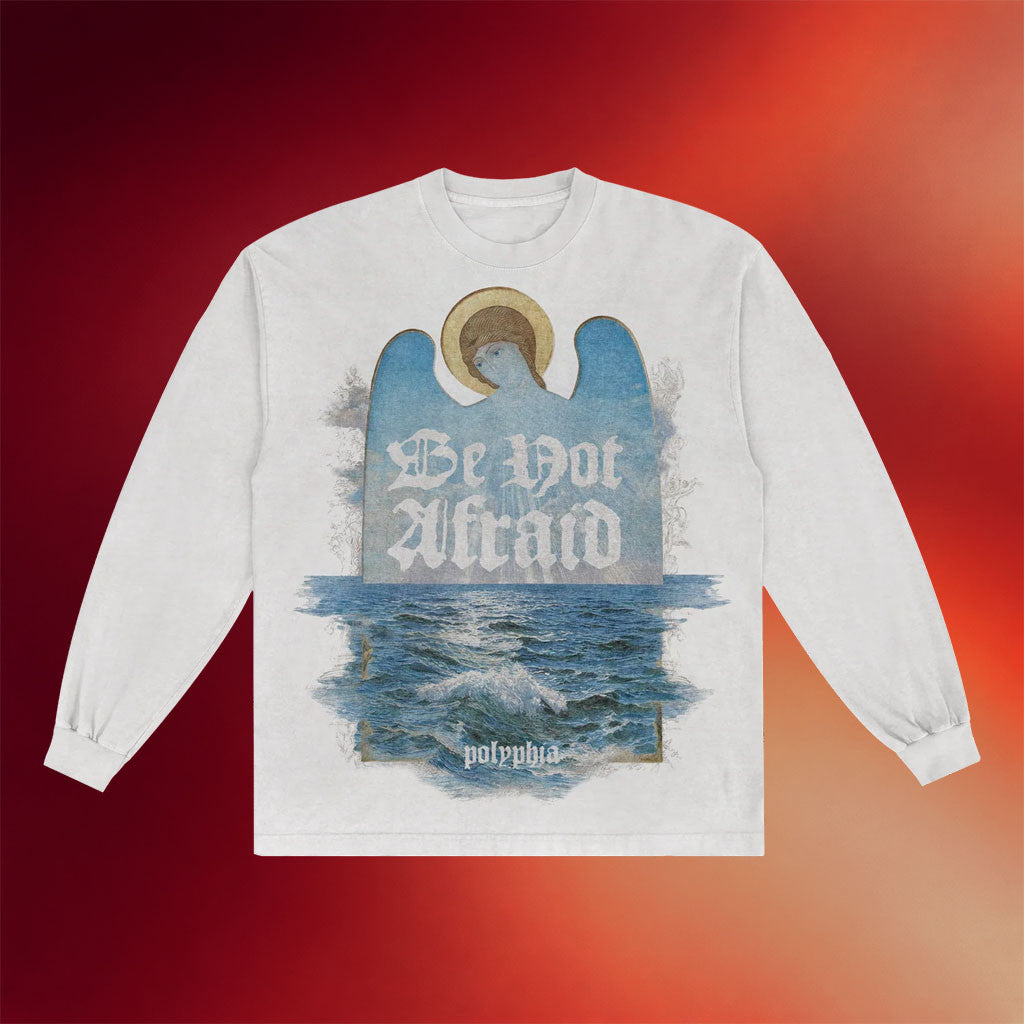 Polyphia Merch 2026 Angel Sky Long Sleeve Shirt Be Not Afraid Shirt Gift For Music Fans - Merchluma