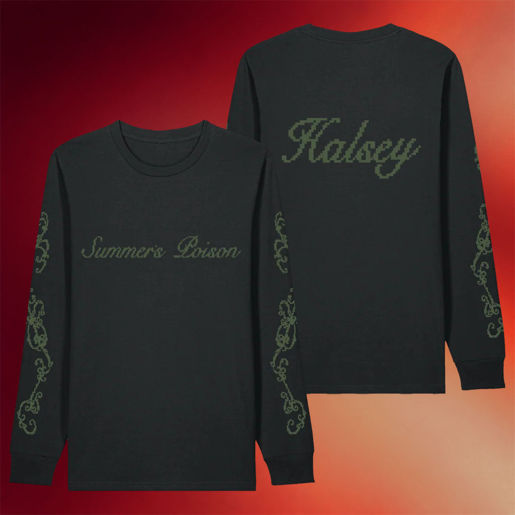Halsey Merch 2026 Summer's Poison Long Sleeve Shirt Best Gifts For Music Lovers - Merchluma