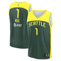 Nika Muhl Jersey Shirt Seattle Storm Merch 2026 #1 Explorer Edition Fast Break Replica Jersey - Merchluma