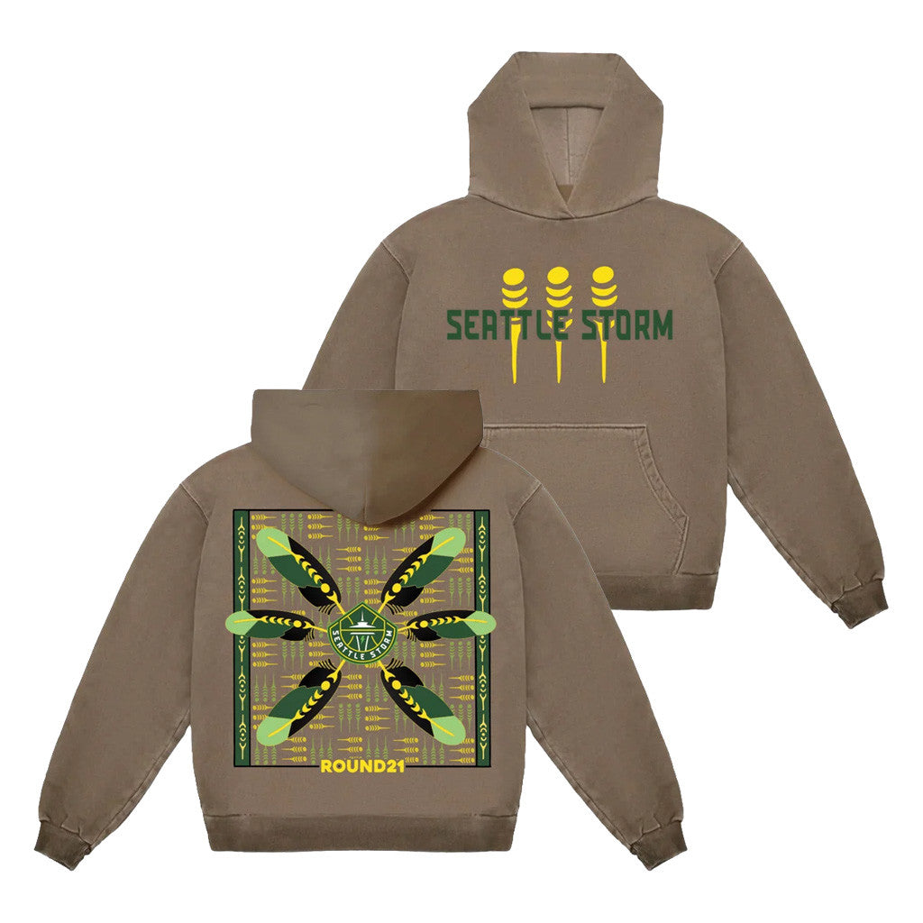Seattle Storm Merch 2026 Artist Series Native Heritage Hoodie Gifts For Basketball Fan - Merchluma