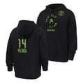 Seattle Storm Merch 2026 #14 Dominique Malonga Name And Number Rebel Hoodie Basketball Fan Gift - Merchluma