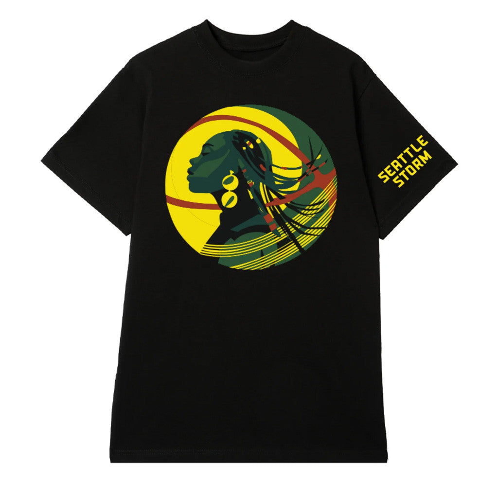 Seattle Storm Merch 2026 Deep Roots Black T-Shirt Basketball Enthusiast Gifts - Merchluma