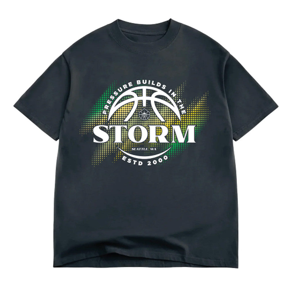 Seattle Storm Merch 2026 Pressure Northern Lights T-Shirt Game Day Gear Gift For Basketball Fan - Merchluma