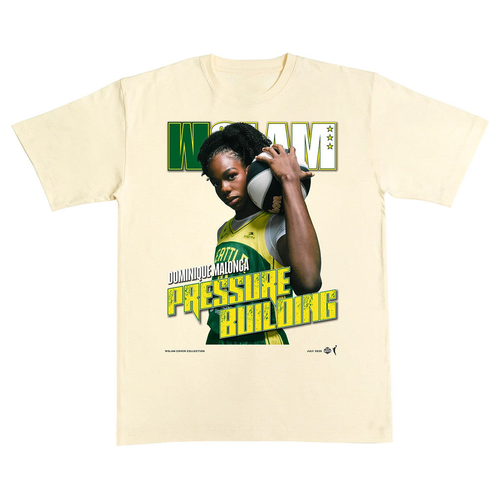 Seattle Storm Merch 2026 WSLAM Dominique Malonga Cover T-Shirt Gift For Basketball Lover - Merchluma