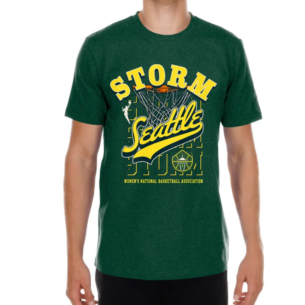 Seattle Storm Merch 2026 New Era Storm Hoop T-Shirt WNBA Merch Gift For Basketball Lovers - Merchluma