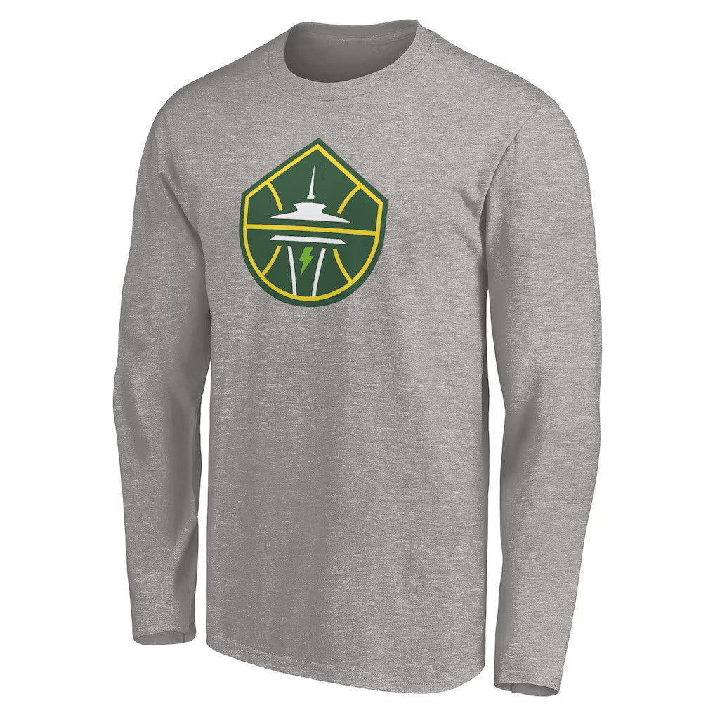 Seattle Storm Merch 2026 Seattle Storm Primary Logo Long Sleeve T-Shirt Basketball Fan Gifts - Merchluma