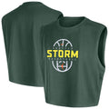 Seattle Storm Merch 2026 Seattle Storm On-Court Cropped Tank Top Cool Gifts For Basketball Fans - Merchluma