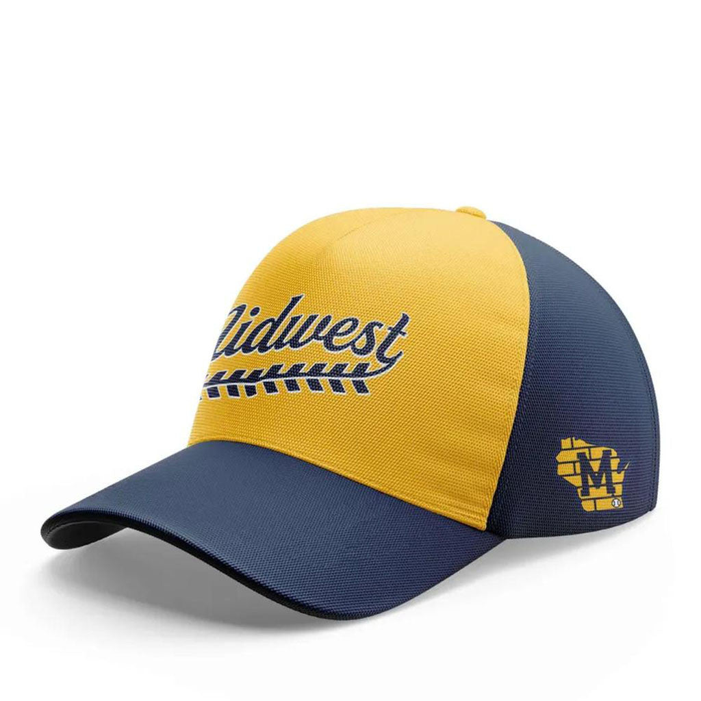 Milwaukee Brewers 2026 Midwest Little League Classic Hat Brewers Merch Gifts For Baseball Fans - Merchluma