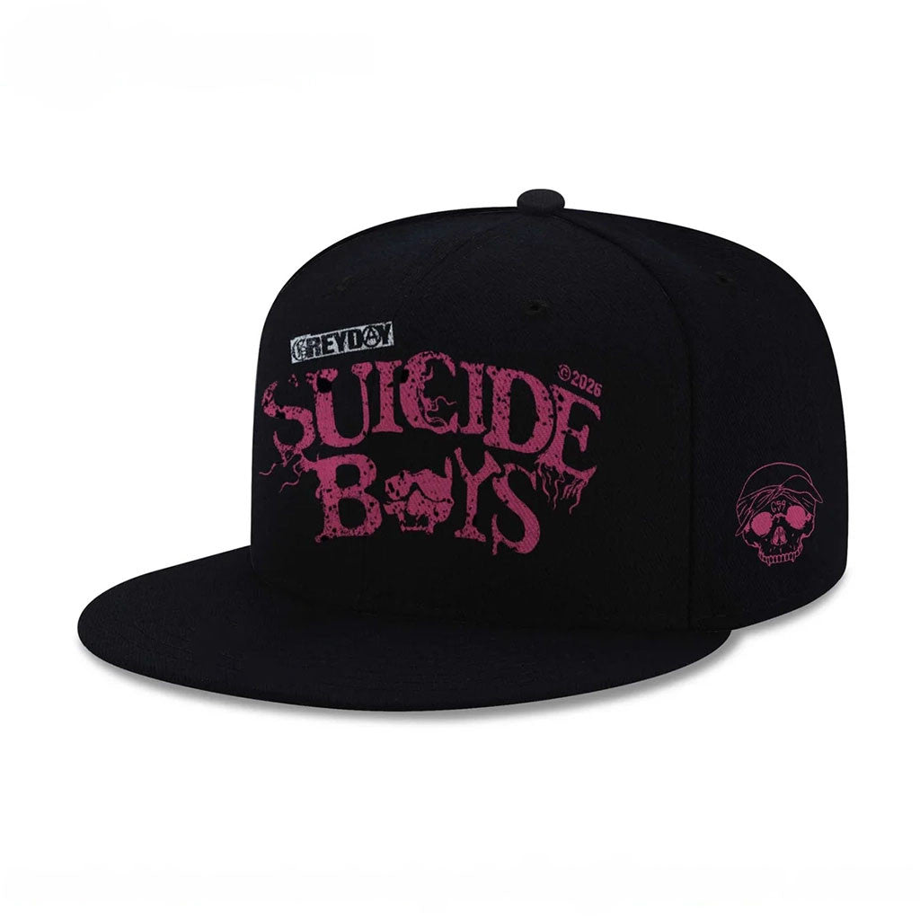 Suicideboys Merch Grey Day 2026 North American Tour Snapback Hat Gifts For Hip Hop Fans - Merchluma