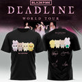 BlackPink Merch Deadline World Tour 2026 Signature Shirt Music Lover Gifts For Her - Merchluma