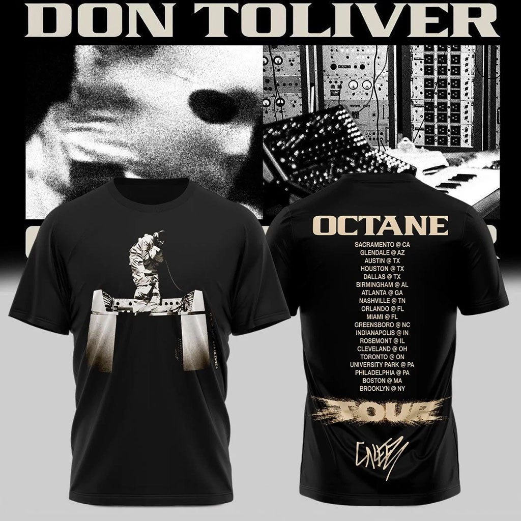 Don Toliver Merch Octane Tour T-Shirt Best Gifts For Rap Lovers - Merchluma