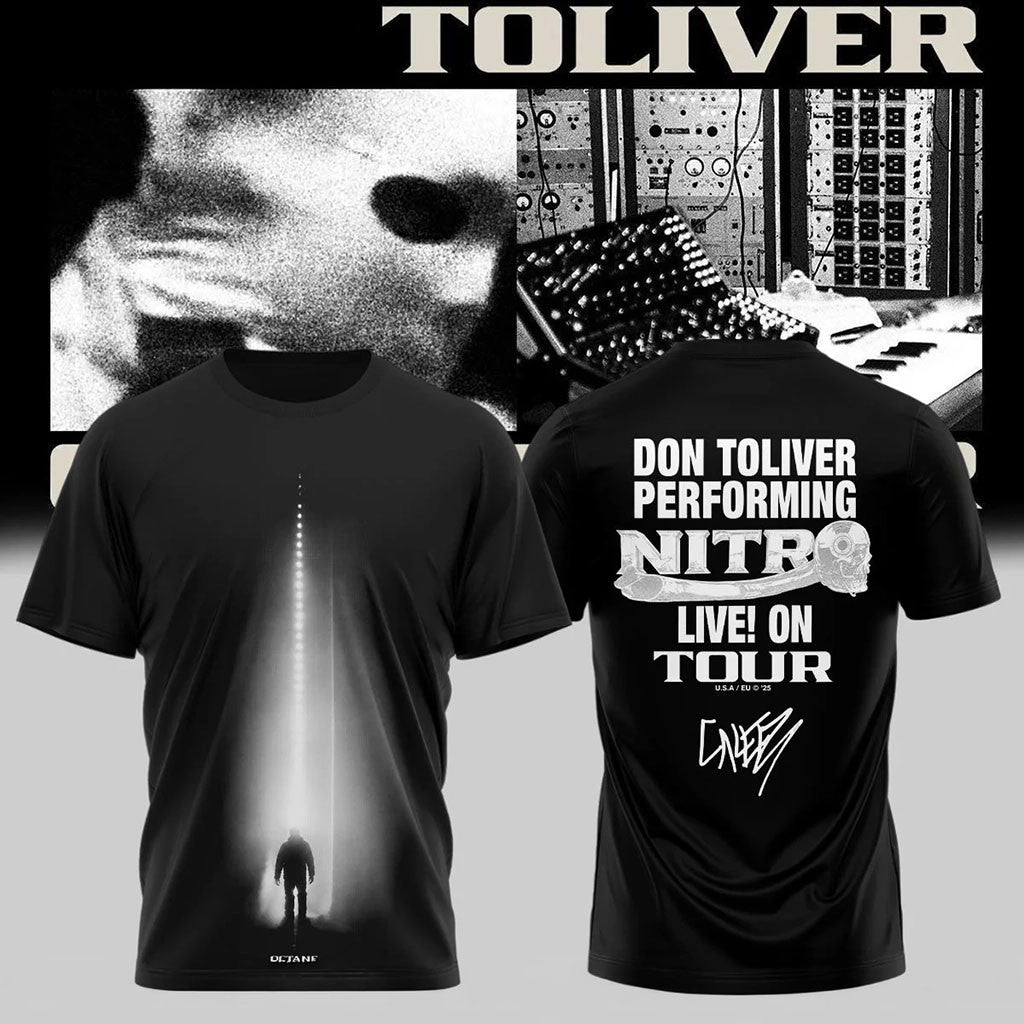 Don Toliver Merch Octane Tour T-Shirt Don Toliver Performing Nitro Live Shirt Gifts For Fans - Merchluma