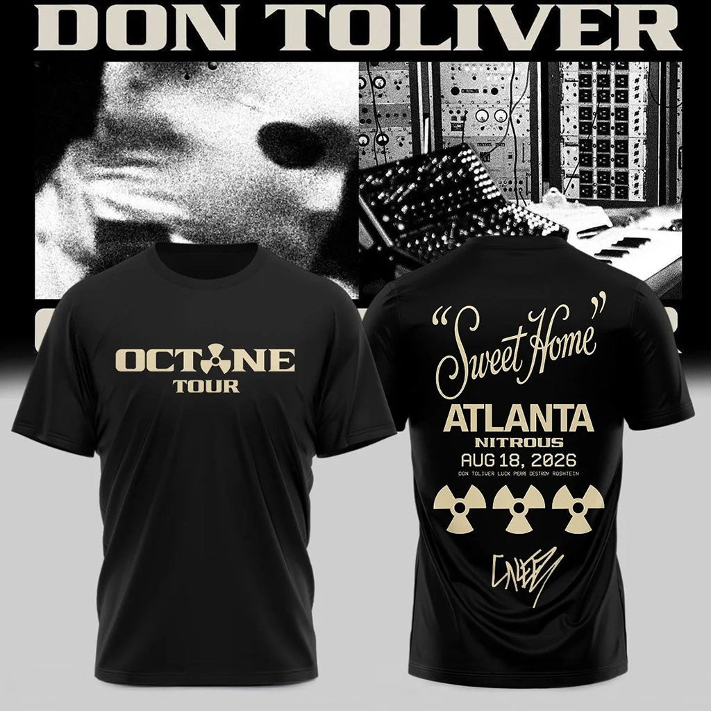 Don Toliver Merch Octane Tour T-Shirt Sweet Home Shirt Gifts For Don Toliver Fans - Merchluma