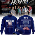 NY Giants X BTS World Tour Arirang Sweatshirt New York Giants Merch Gift For Football Lovers - Merchluma