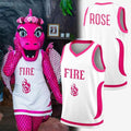Portland Fire Pink Dragon Basketball Jersey Portland Fire Merch Gifts For Basketball Fan - Merchluma