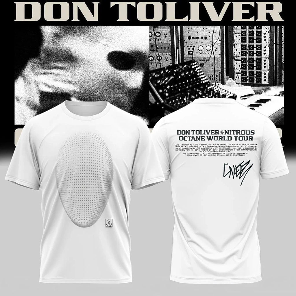 Don Toliver Merch Octane World Tour T-Shirt Presents For Music Lovers - Merchluma