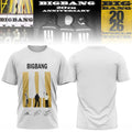 BIGBANG Merch BIGBANG World Tour 20th Anniversary T-Shirt White Gifts For Kpop Fans - Merchluma