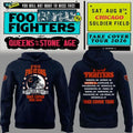 Chicago Bears x Foo Fighters Merch Take Cover Tour 2026 Hoodie Gifts For Football Fan - Merchluma