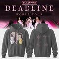 BlackPink Deadline World Tour Signature Graphic Hoodie BlackPink Merch Gifts For Music Lovers - Merchluma